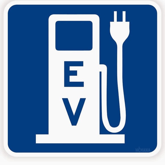 Electric Vehicle (EV) Charging Station Sign - 12x12 inch New in Package - Picture 1 of 8